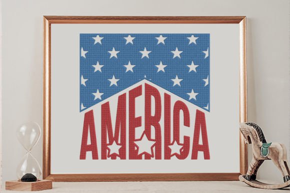 America Sign Embroidery File: A Designer’s Review