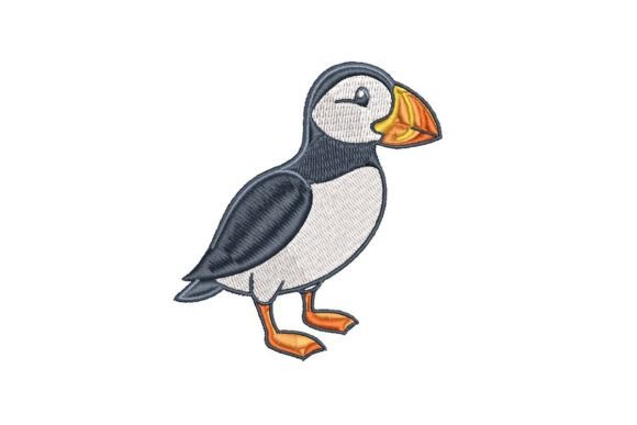 Atlantic Puffin Embroidery Design Review