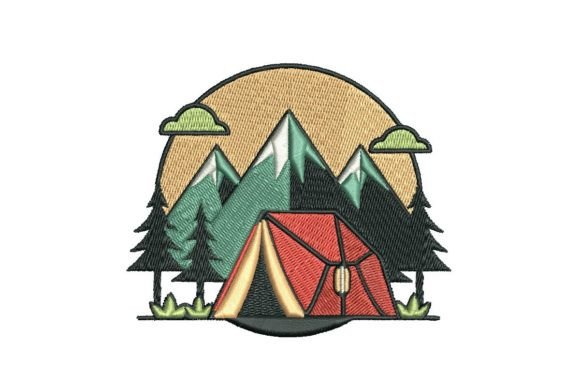 Campsite Embroidery Design: A Craft Fair Review