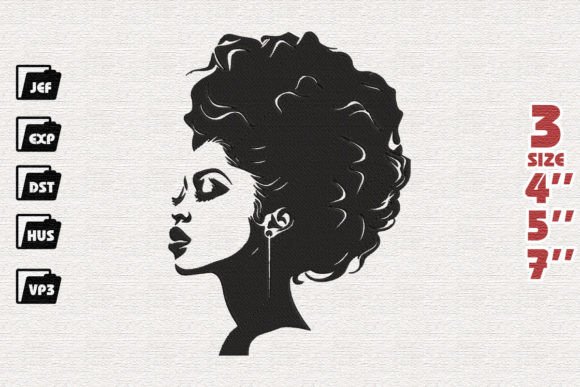 Cute Black Girl Embroidery Design Review for Etsy Sellers