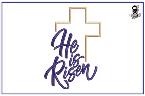He is Risen Embroidery: A Designer’s Review