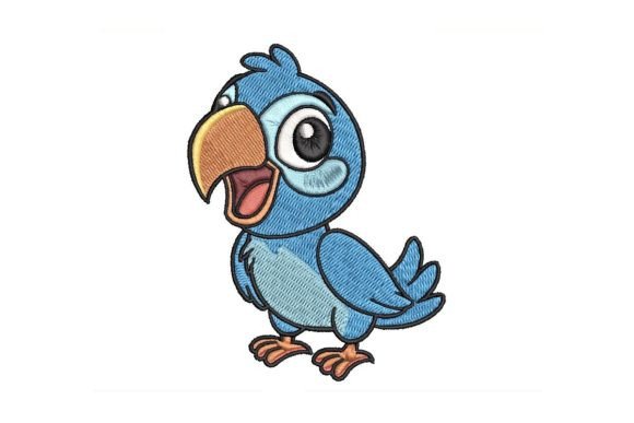 Jolly Parrot Embroidery Design Review for Etsy Sellers