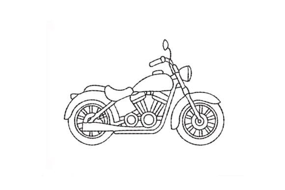 Motorbike Bean Stitch Design Review