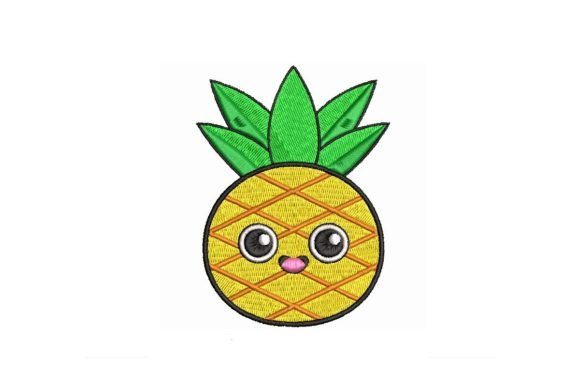 Pineapple Kawaii Embroidery Design Review