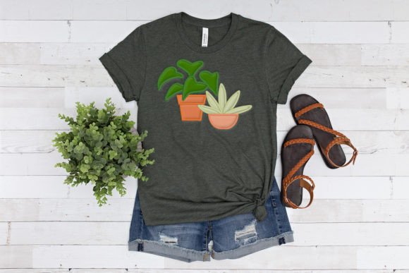 Potted Plants Applique Embroidery Review