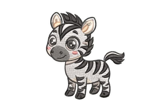 Review: Baby Zebra Embroidery Design for Makers