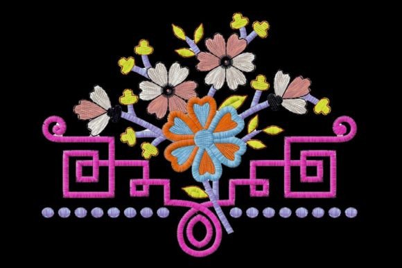 Review: Creative Flowers Embroidery Motifs
