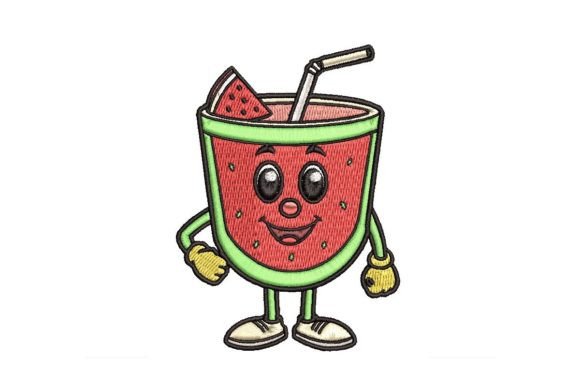 Review: Watermelon Drink Embroidery Design