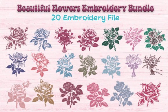 Reviewing Beautiful Flowers Embroidery Bundle for Boutique Sweatshirts