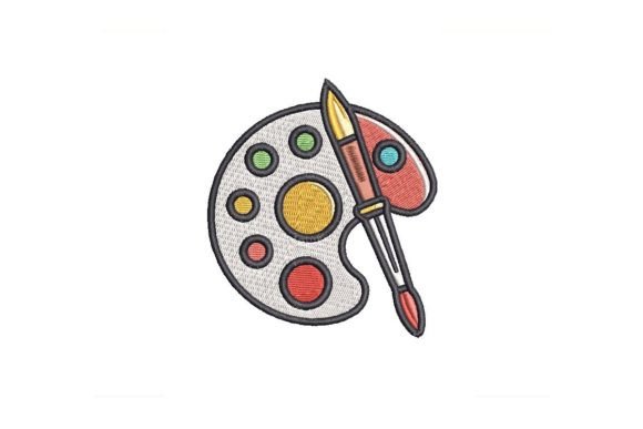 Reviewing Color Palette Embroidery Design for Etsy Shops