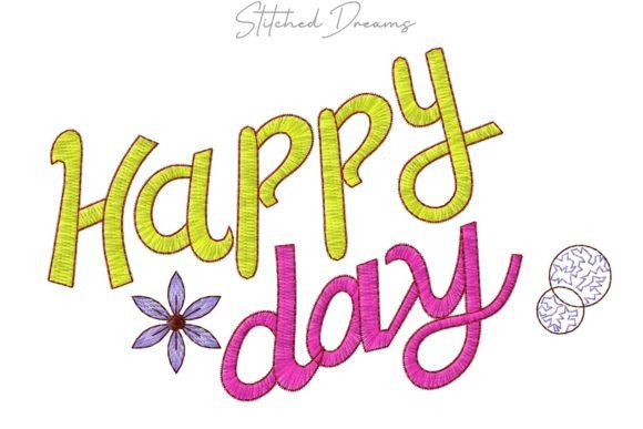 Reviewing Happy Day Embroidery Design for Etsy Shops