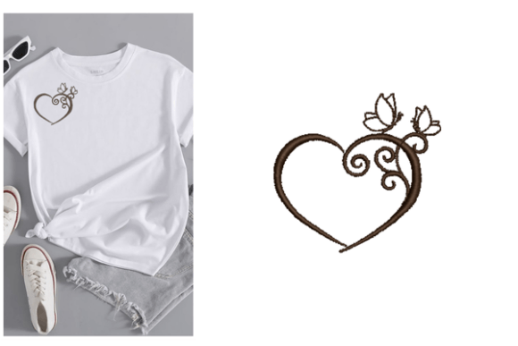 Reviewing Heart Embroidery Designs for Real Projects