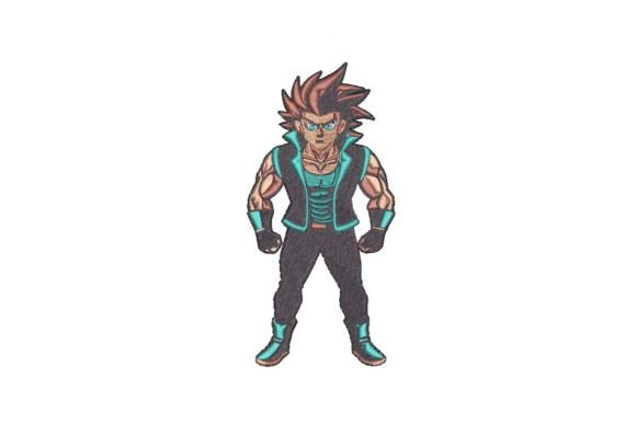 Reviewing the Anime Boy Embroidery Design