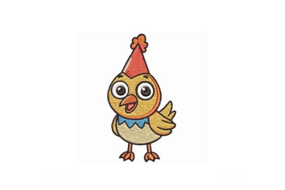 Reviewing the Birthday Chick Embroidery Design