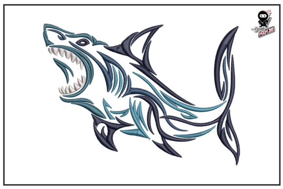 Shark Outline, Ocean Embroidery: A Designer’s Review